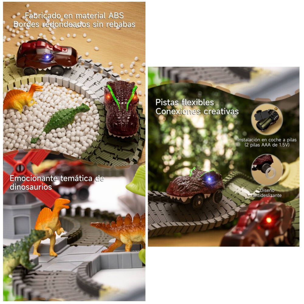 Juguete Did&aacute;ctico Autopista El&eacute;ctrica Caja Tm213 Lubabycas image number 7.0