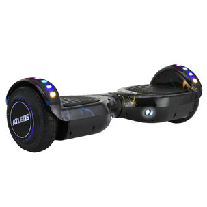 Hoverboard Bluetooth Luces 6,5" 12 Km/h Negro