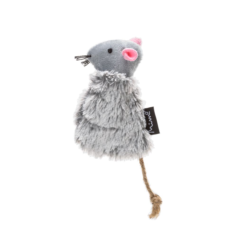 Juguete Gato Mimo Ratoncito Catnip Gris Pp135 image number 0.0