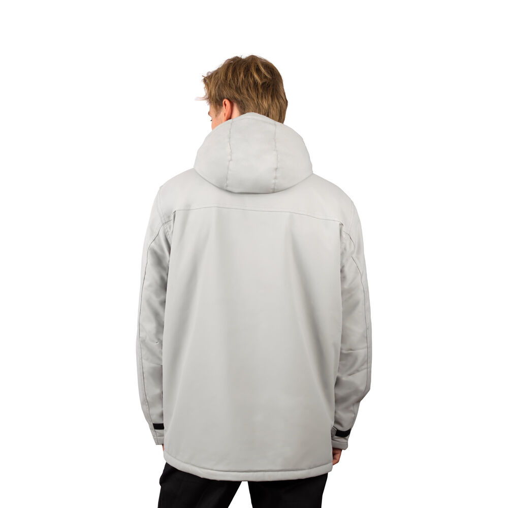 Chaqueta Impermeable Chiporro Unexplored V2 Gris Perla Hombre Falcone image number 5.0