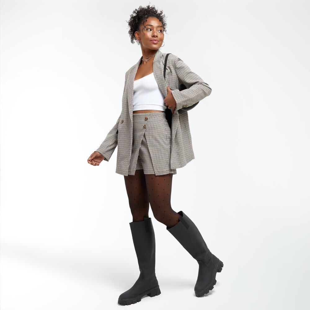 Falda Mini Tiro Alto Skinny Slim Mujer Rolly Go image number 1.0