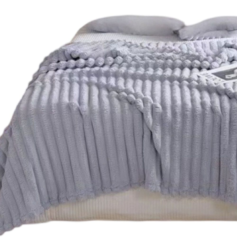 Frazada De Plush Y Sherpa Elegante image number 1.0