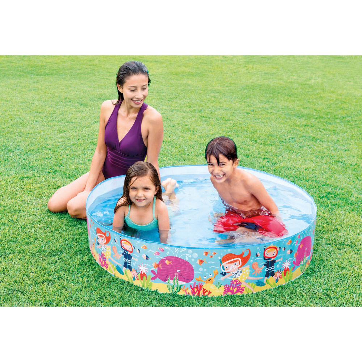 Piscina Rigida Circular Intex / 122x25cm / 281 Lts image number 1.0