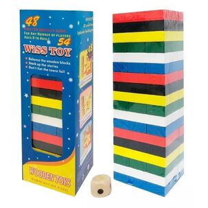 Juego Yenga Torre Colores