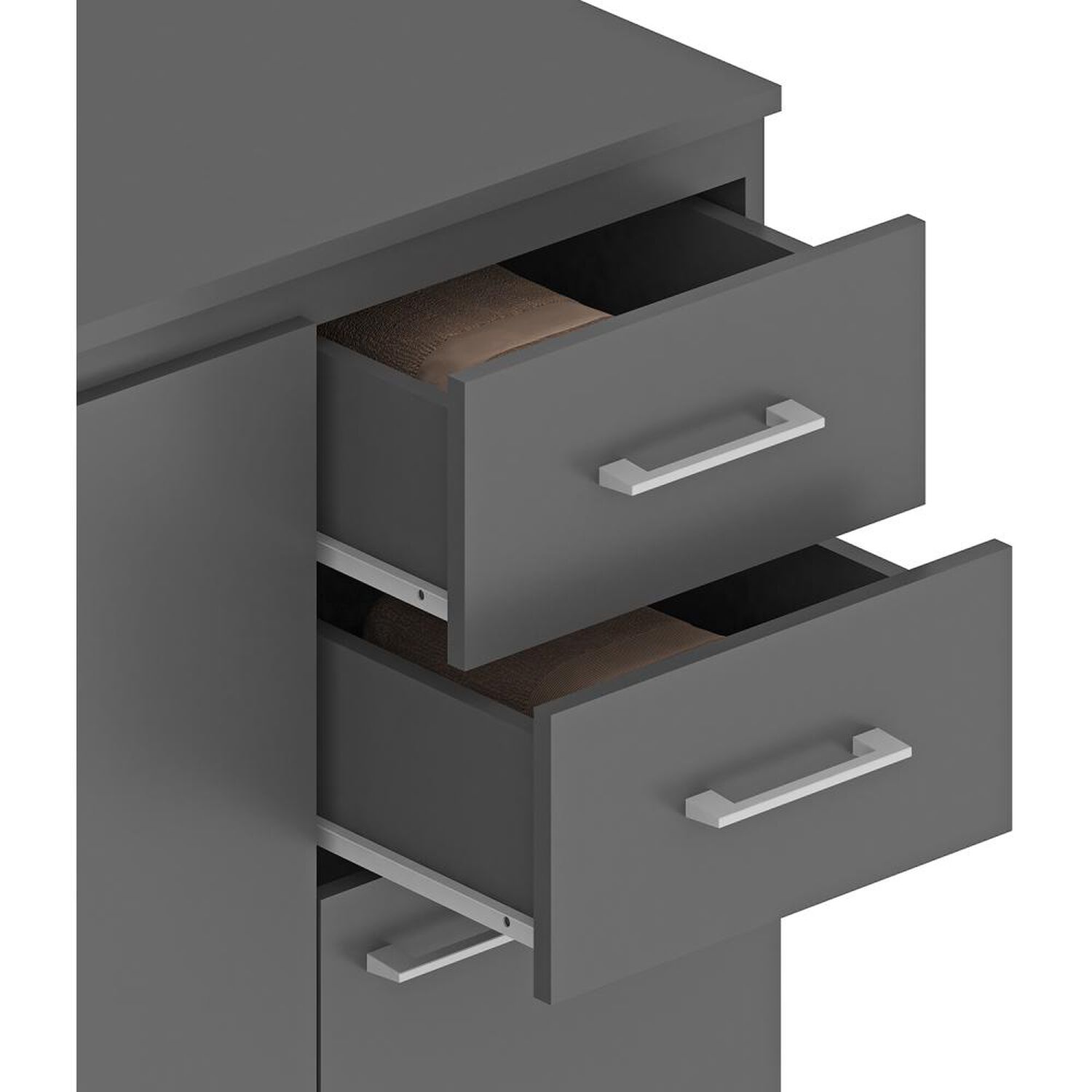 Mueble De Cocina Vekkahome Base Opie / 3 Puertas / 2 Cajones image number 4.0