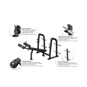 Olympic Decline Bench - Banco Ol&iacute;mpico Declinado