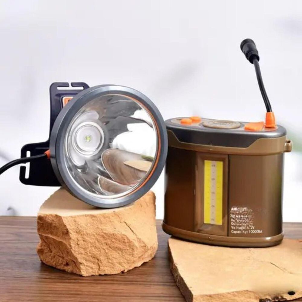 Linterna Led Tipo Expedici&oacute;n Con Bater&iacute;a Lateral image number 3.0