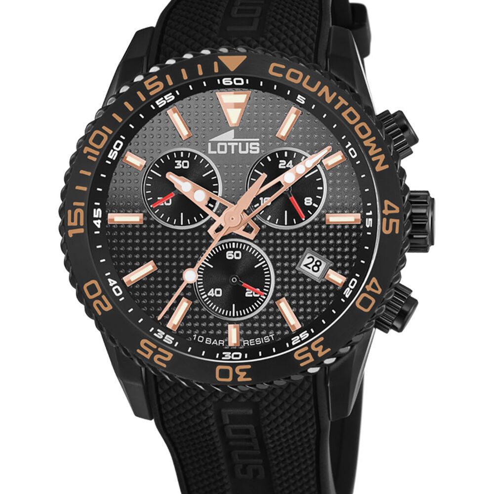 Reloj 18672/c Lotus Negro Hombre Lotus R image number 0.0