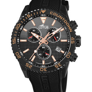 Reloj 18672/c Lotus Negro Hombre Lotus R