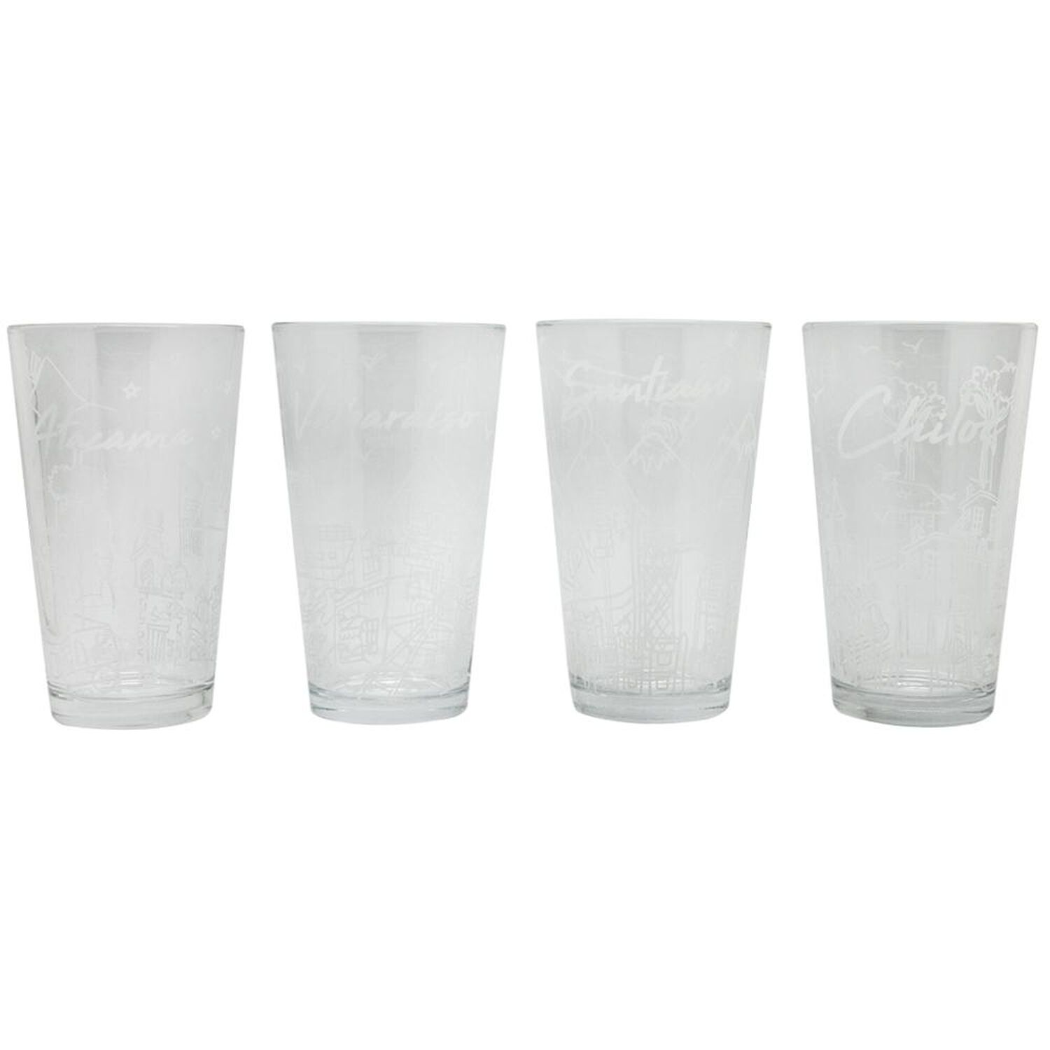 Set De Vasos Glasso Chile Collection / 4 Piezas / 479 Ml image number 0.0
