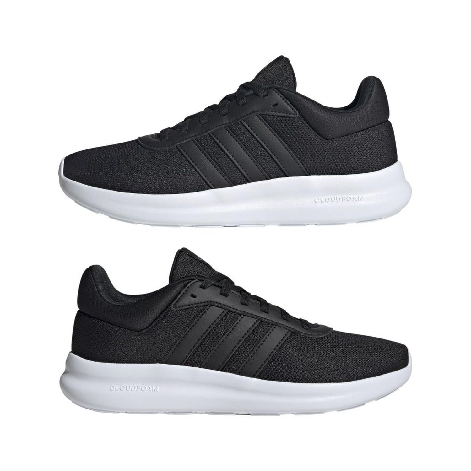 Zapatilla Urbana Mujer Adidas Lite Racer 4.0 Negro image number 8.0