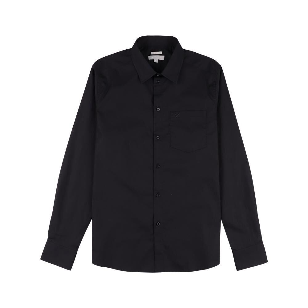 Camisa Hombre Az Black image number 0.0