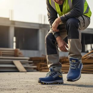Zapatos De Seguridad Punta De Acero Trabajo Unisex