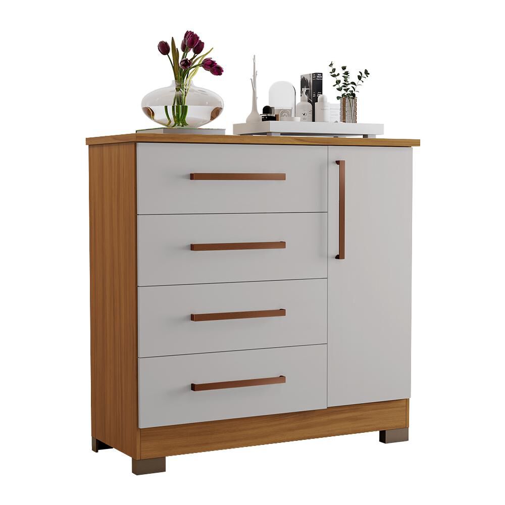 C&oacute;moda Home Mobili Comoda Edi / 1 Puerta(s) / 4 Caj&oacute;n(es) image number 0.0