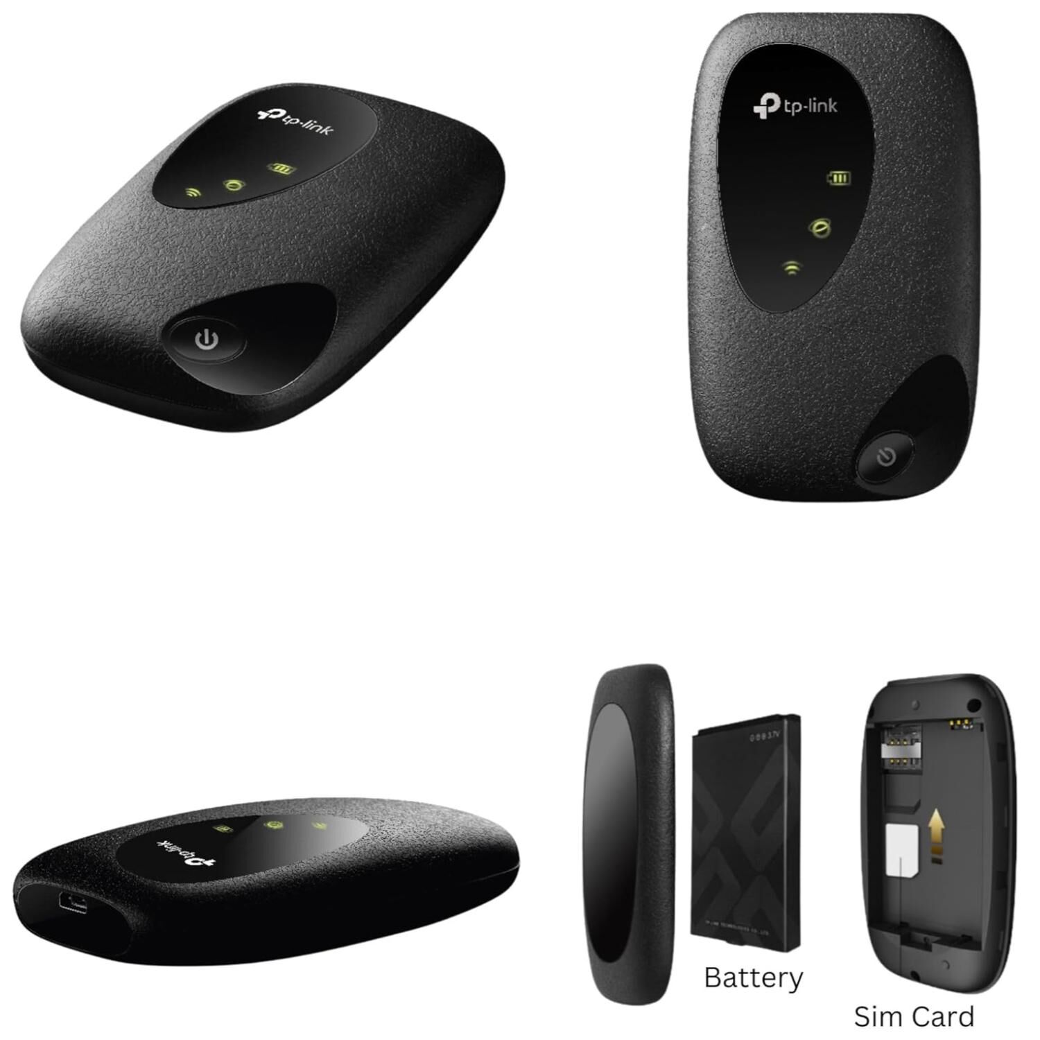 Router Wifi Portatil 4g Lte Negro M7200 image number 2.0