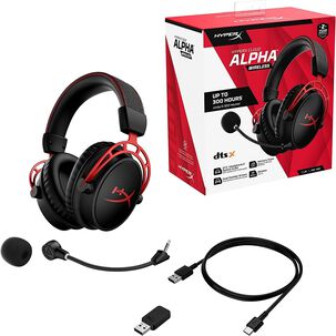 Audífonos Hyperx Cloud Alpha Wireless 2,4 Ghz Pc