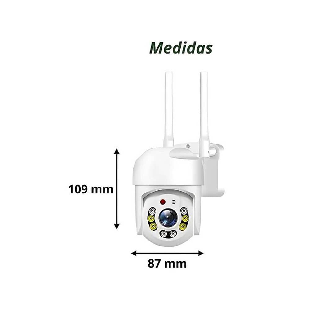 Camara Ptz Seguridad Smart Hd Wi-fi 360 Exterior Interior image number 1.0