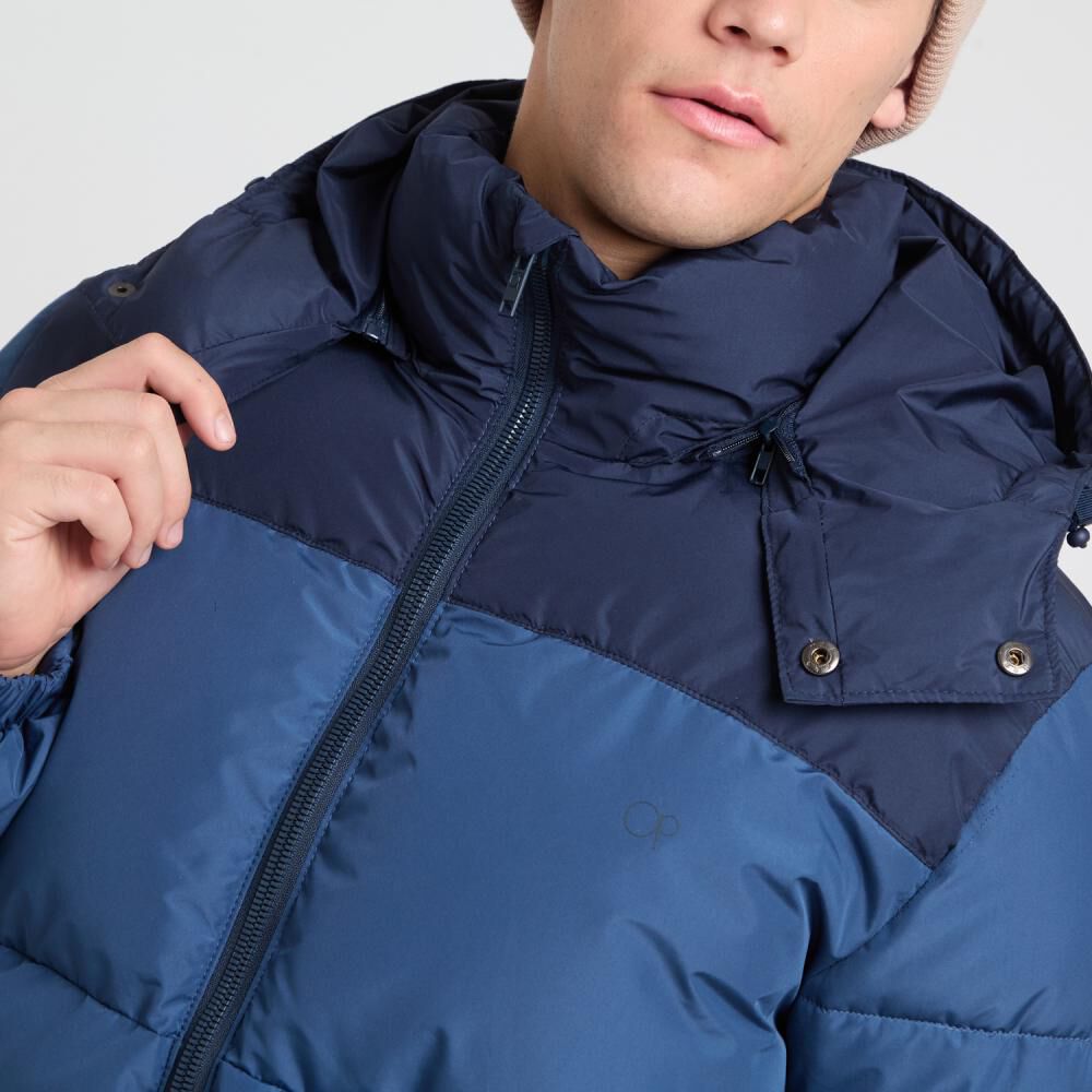 Parka Lisa Slim Cuello Alto Hombre Ocean Pacific image number 4.0