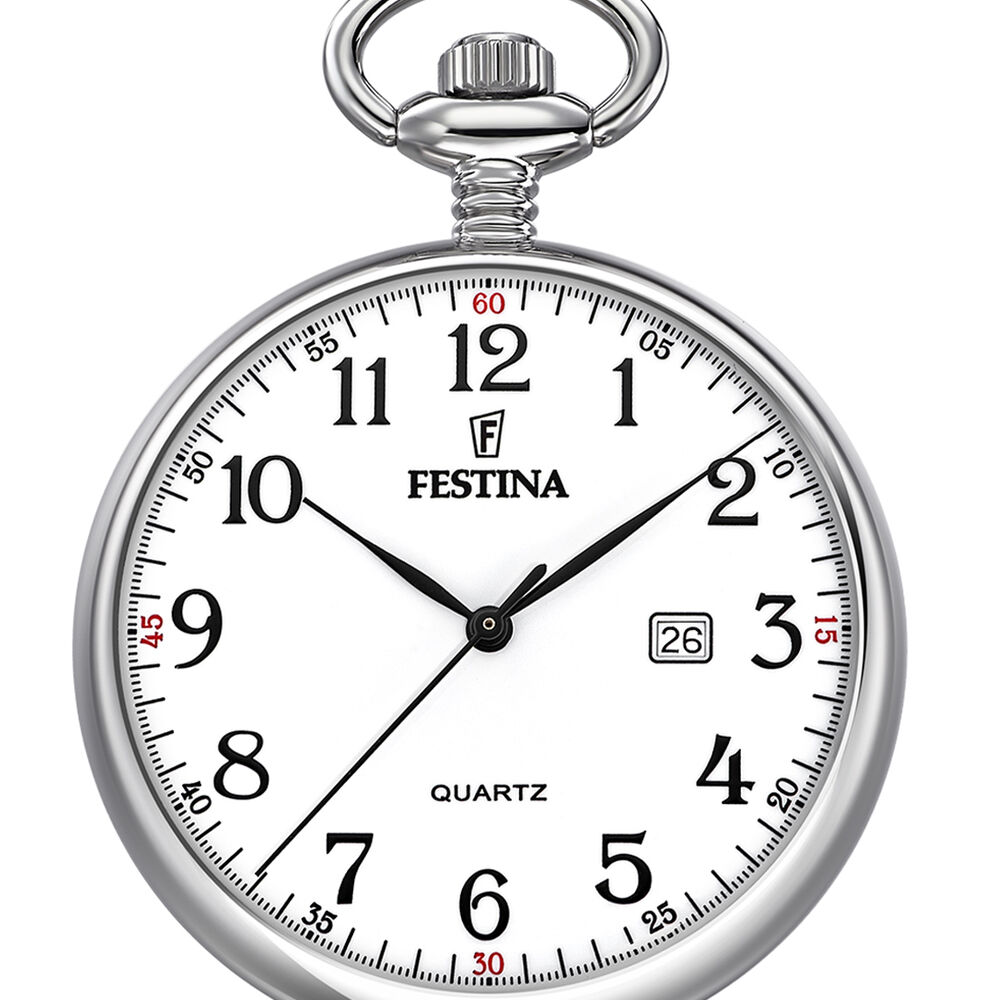 Reloj F2019/1 Festina Blanco Hombre Bolsillo image number 0.0