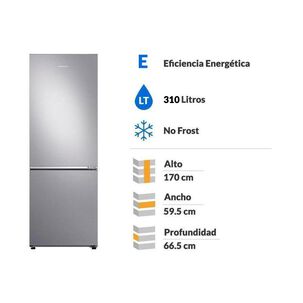 Refrigerador Bottom Freezer Samsung RB30N4020S8ZS all around cooling / No Frost&nbsp;/&nbsp;310&nbsp;Litros