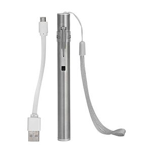 Linterna Tipo Lapiz Led 3 En 1 Aluminio Led Luz Uv Ultravioleta Laser Recargable