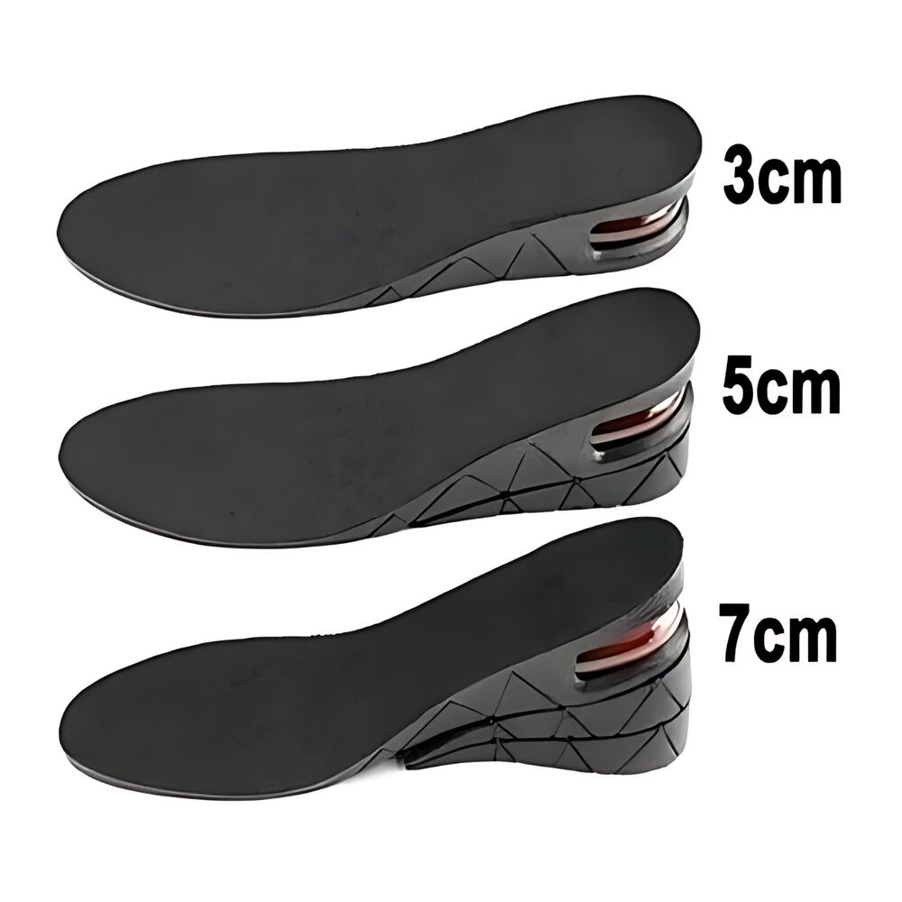 Par Plantillas Aumento Estatura Unisex 3-7cm Para Zapatos image number 6.0