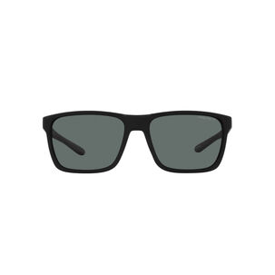 Lentes De Sol Sokatra Matte Black Polarizados Sustentable Arnette