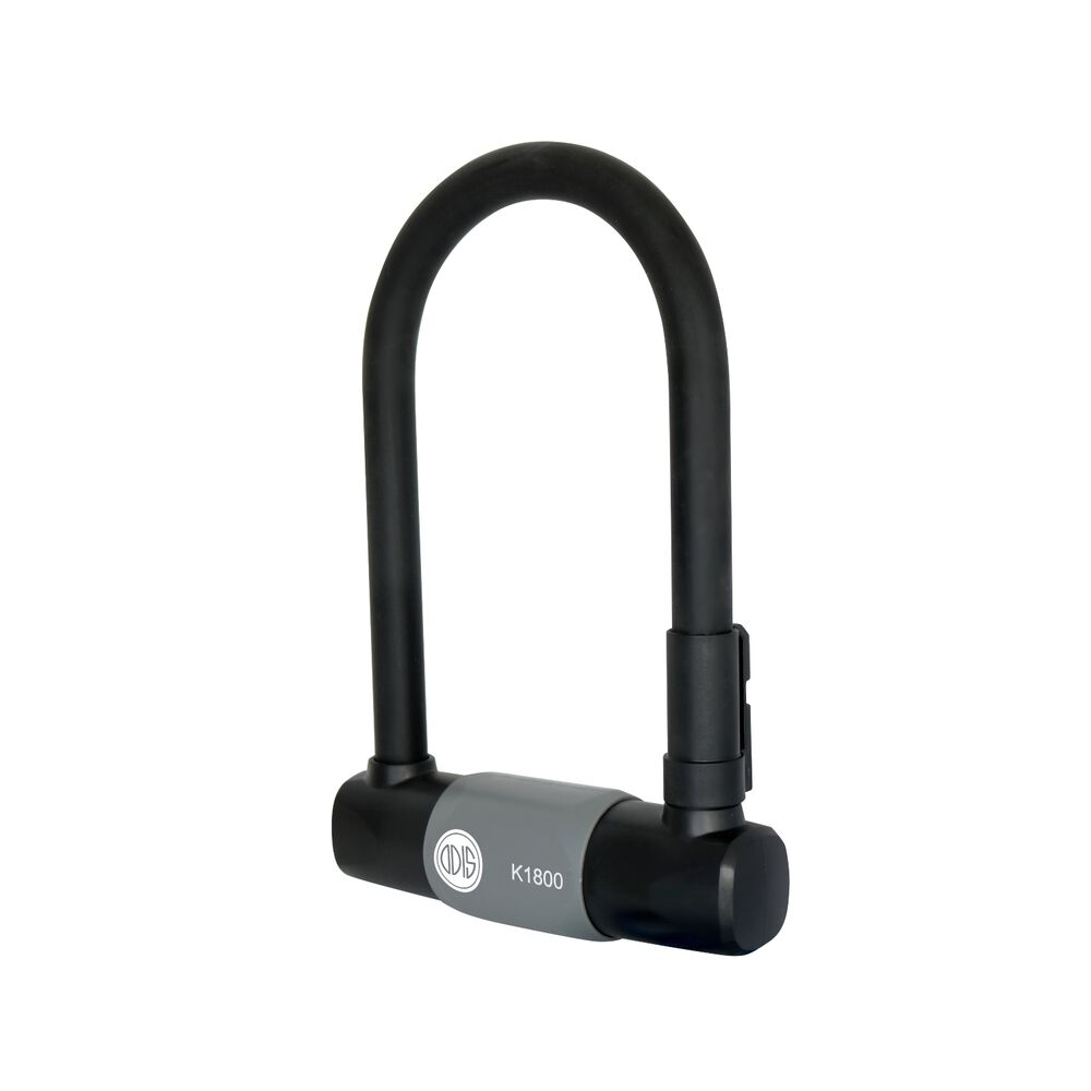 Candado Bicicleta U Lock Odis K1800 18x186mm Grafito Llave Disco image number 4.0