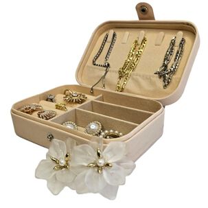 Joyero Caja De Joya Peque&ntilde;o Y Port&aacute;til