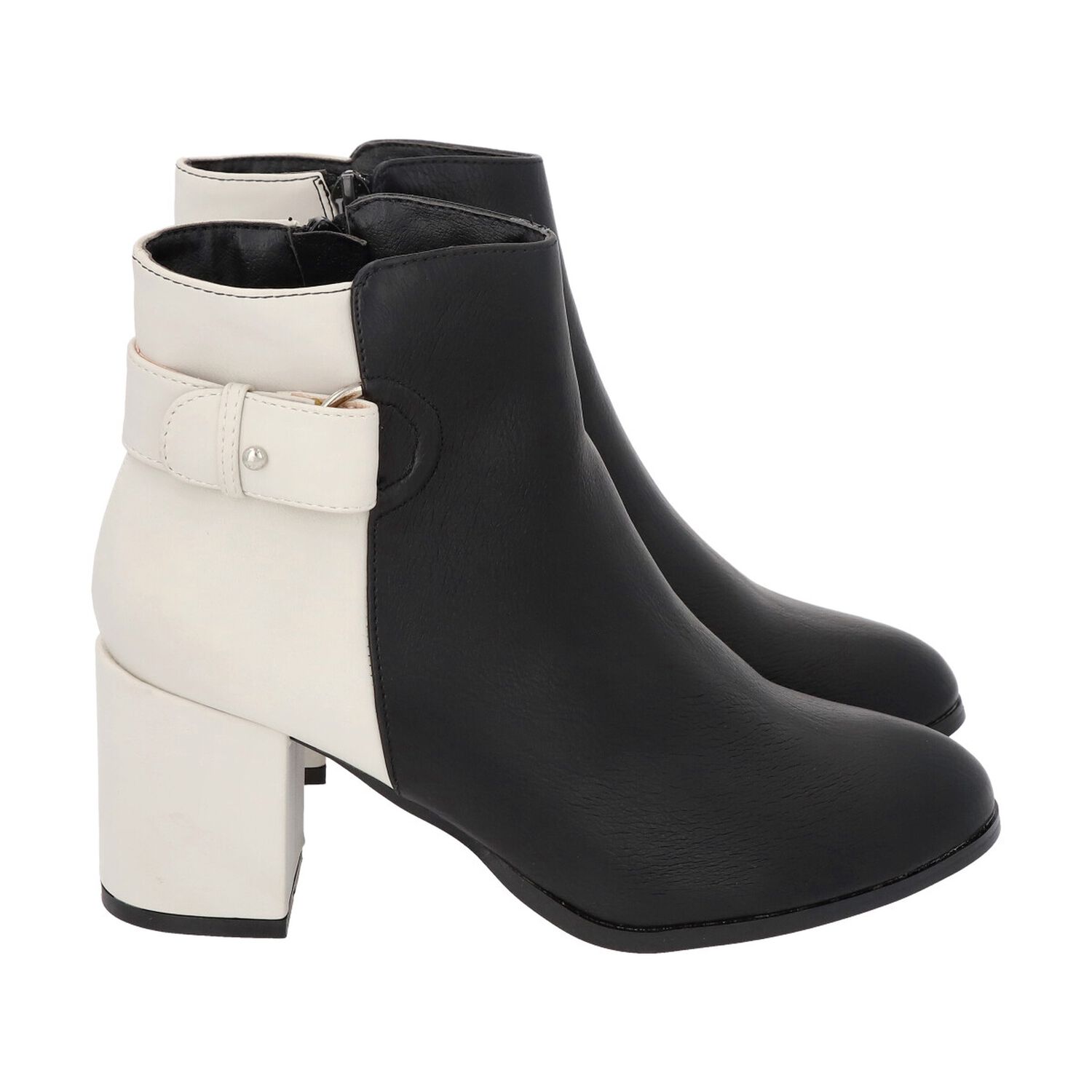 Botin Mujer Negro Rodas 11 Police image number 3.0