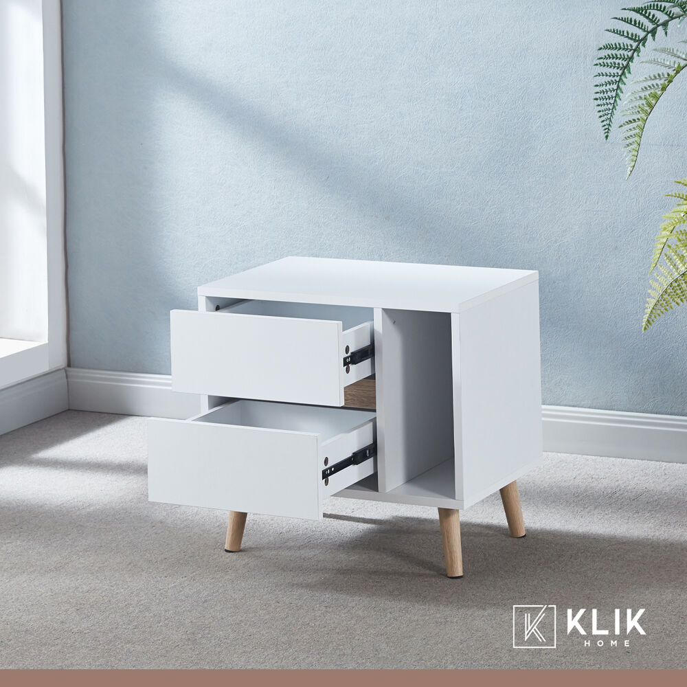 Pack De 2 Veladores Nordic Elegance Blanco image number 7.0