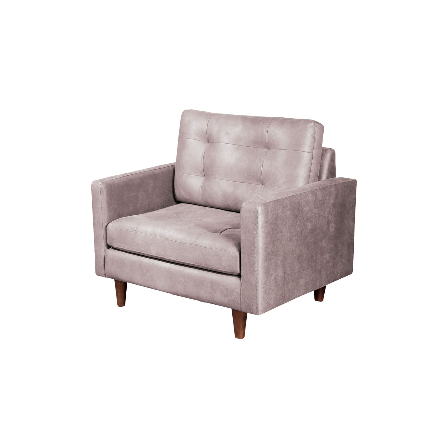 Sofa Napoles 1 Cuerpo Cuero Kentucky Beige image number 2.0
