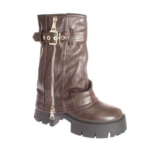 Bota Coffee V&iacute;a Franca Art. 5xzn10390bcoffee