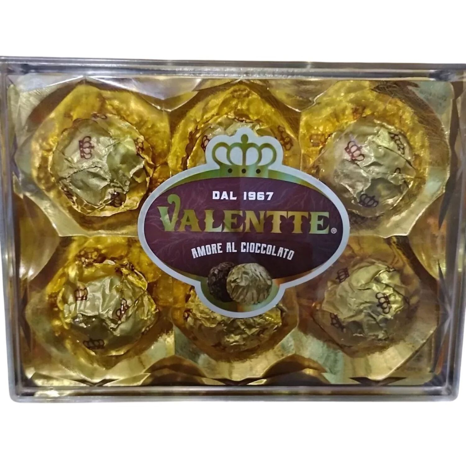 Caja Bombones Chocolate Valentte Diamond 6u 75g image number 1.0