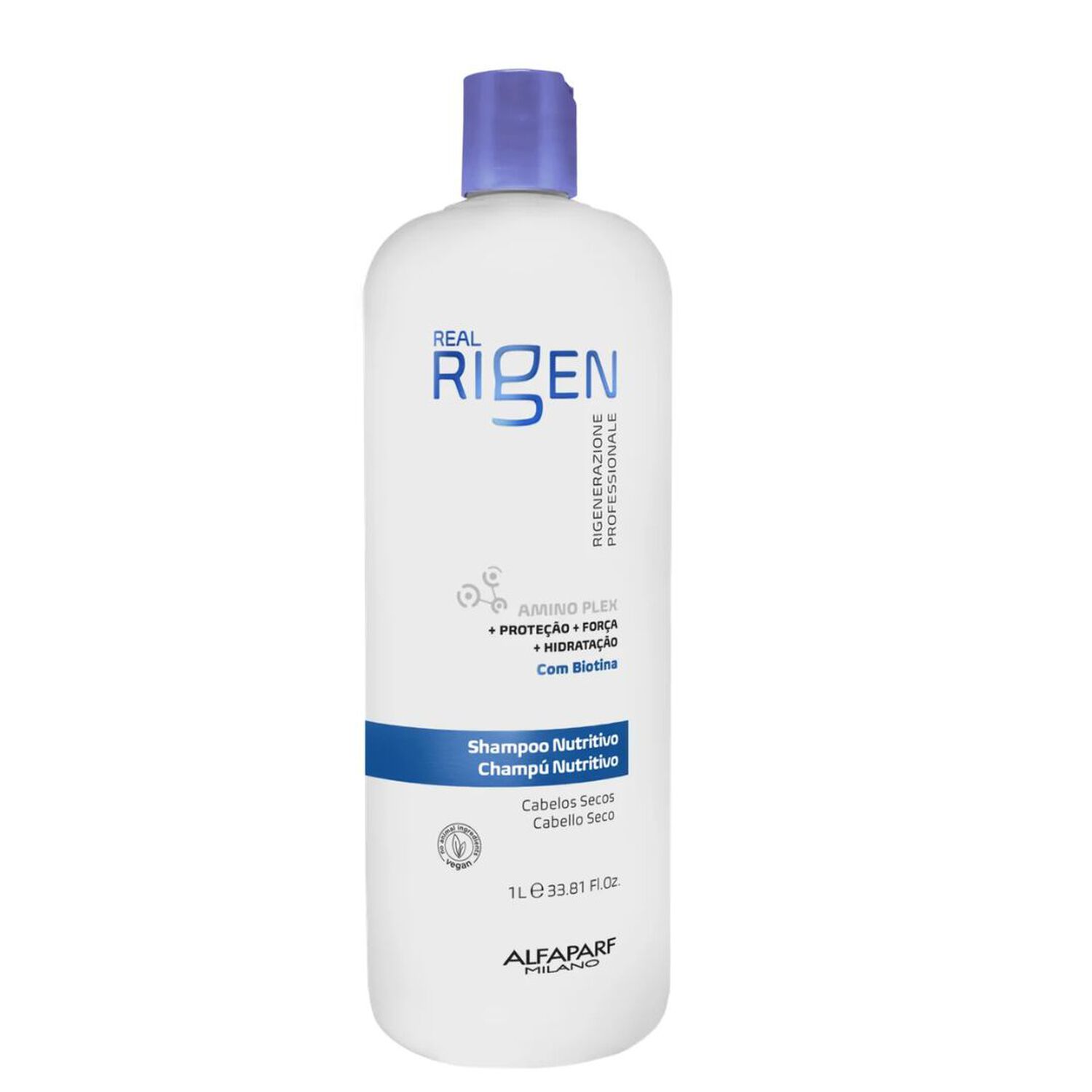 Shampoo Nutritivo Real Rigen Alfaparf Profesional 1 Litro image number 0.0