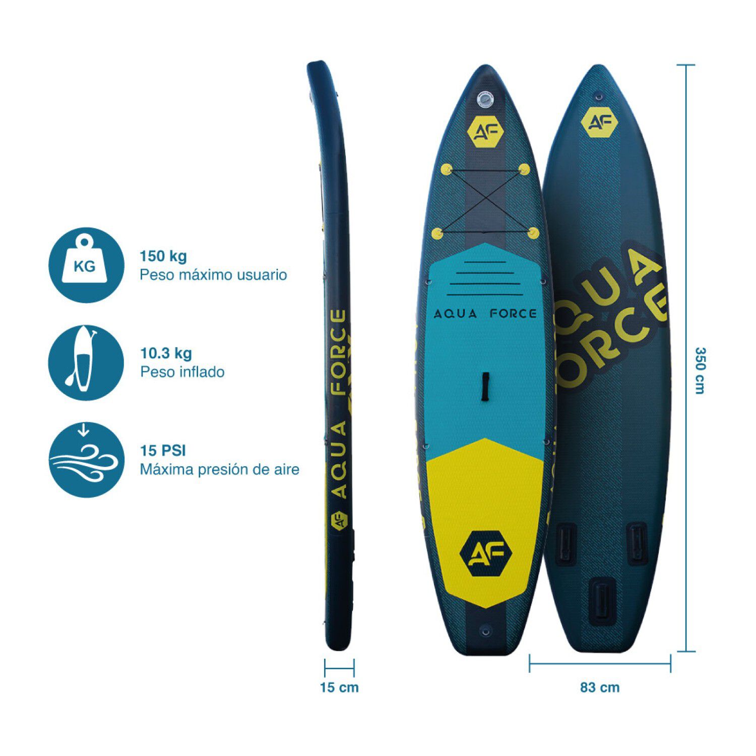 Stand Up Paddle Inflable 11'6'' Kauai - Doble Capa image number 4.0