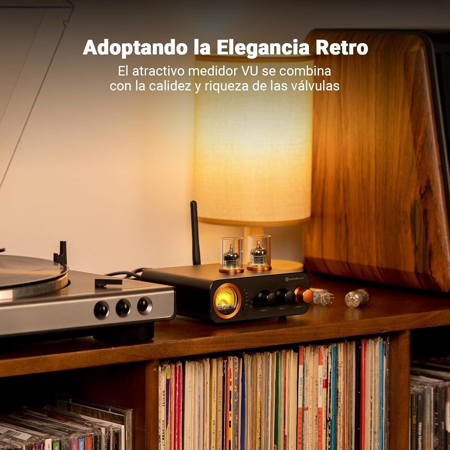 Amplificador Bluetooth Tubos Dac Vu Fosi Audio Mc331 image number 4.0