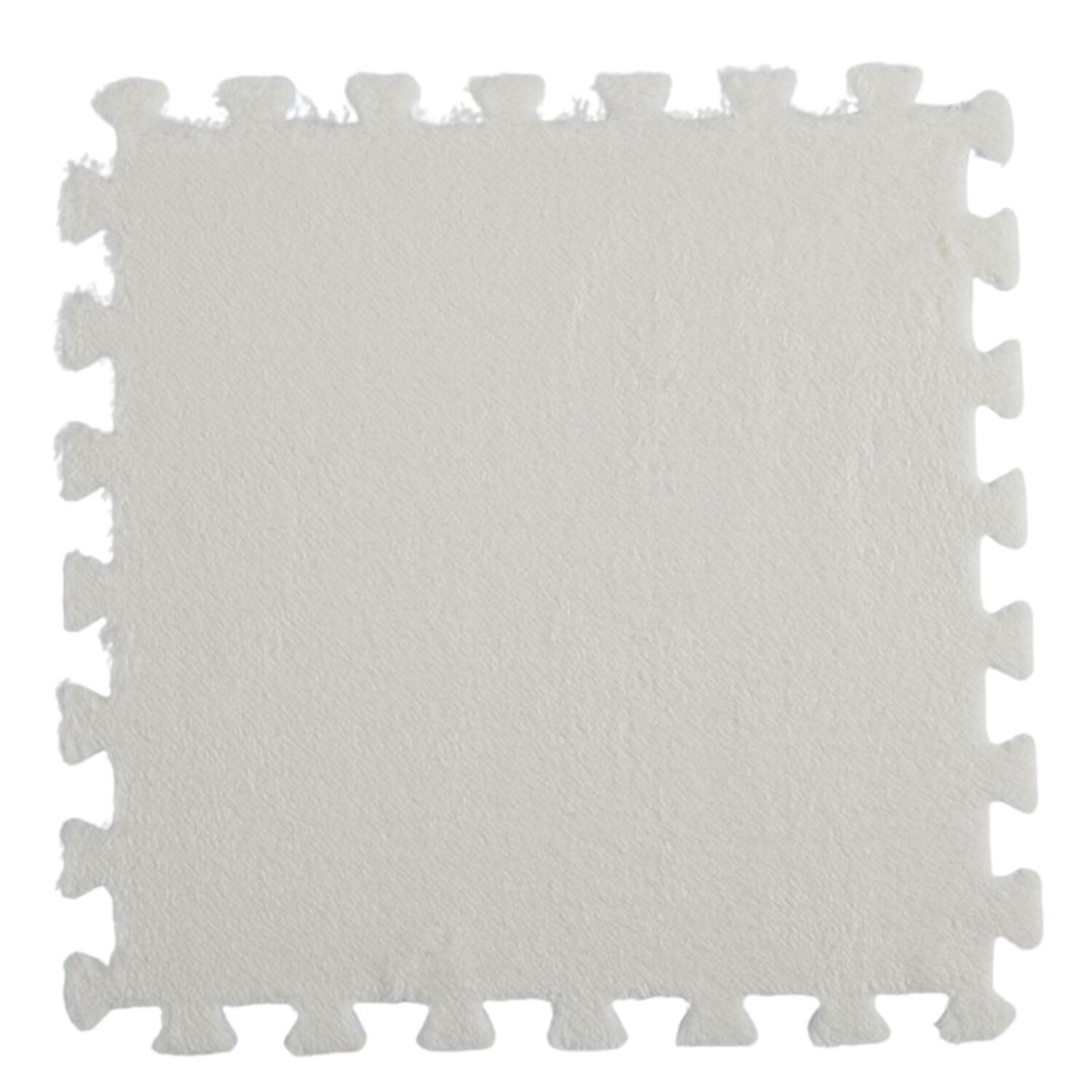 Pack 6 Alfombras Rompecabezas Felpa Shaggy 30x30 Cm Armables image number 1.0
