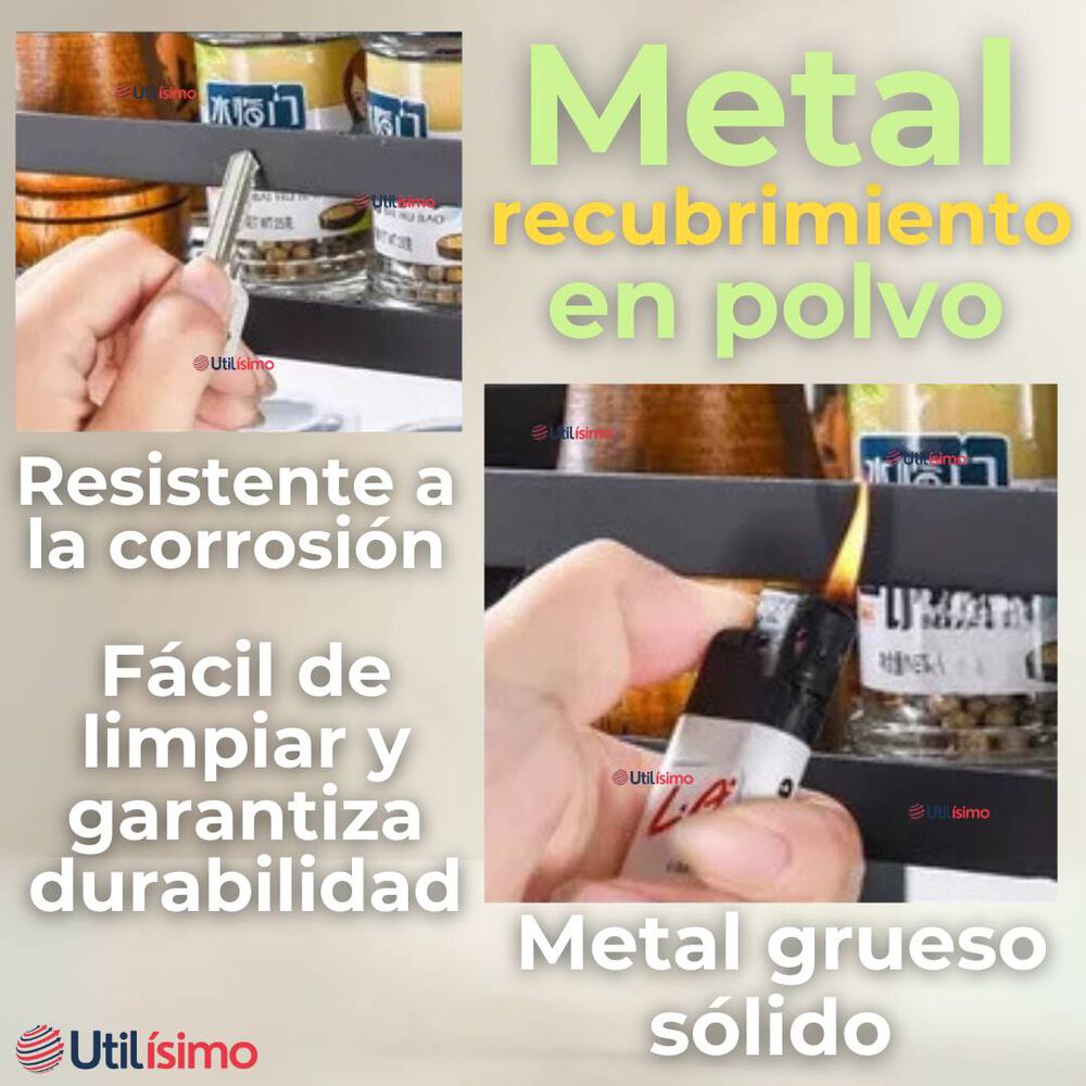 Estante Organizador Para Especias Cocina Especiero 2 Niveles image number 6.0