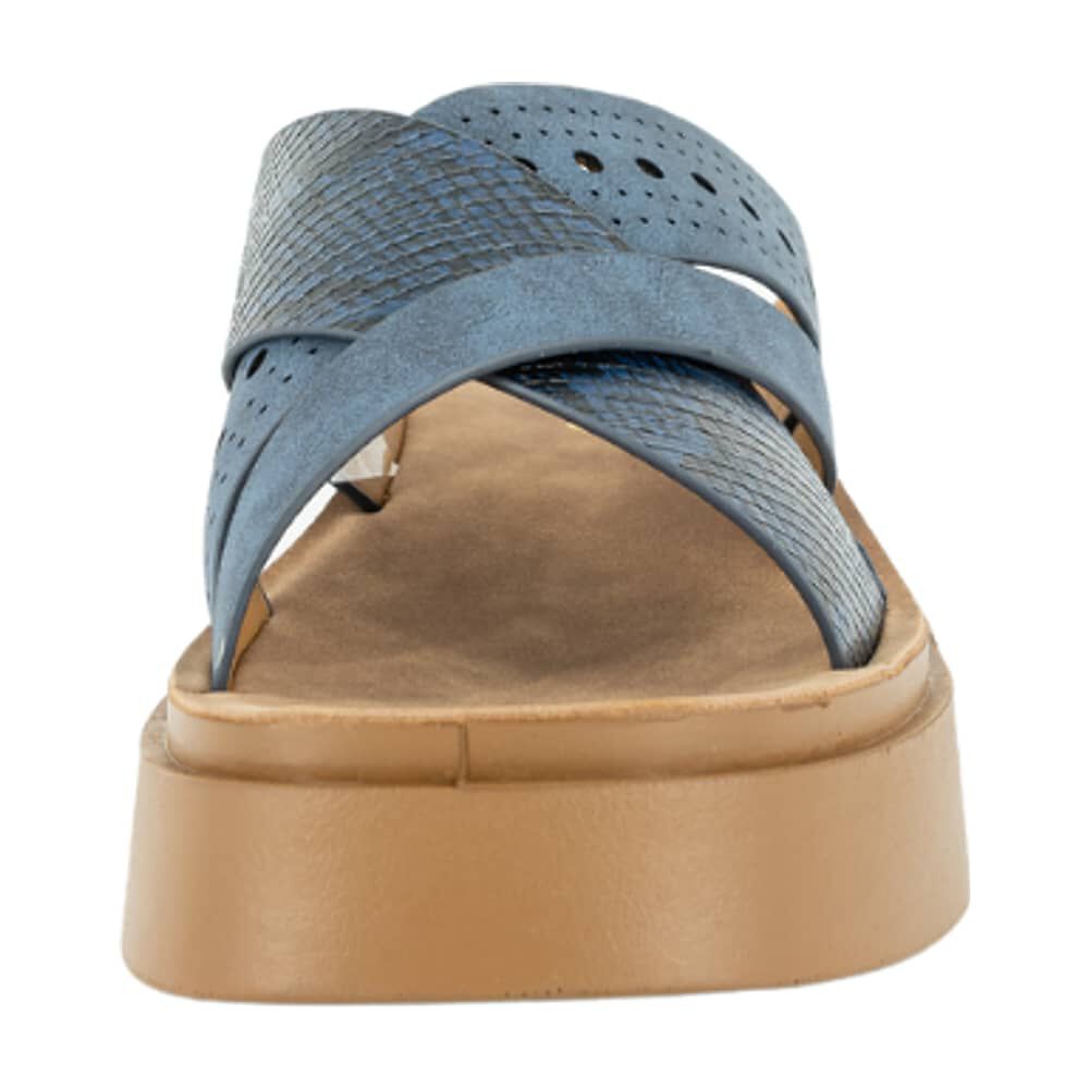 Sandalia Plataforma Farga Azul Alquimia image number 2.0