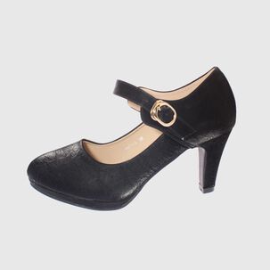 Zapato Taco Negro Heriel Art. 5h6211black