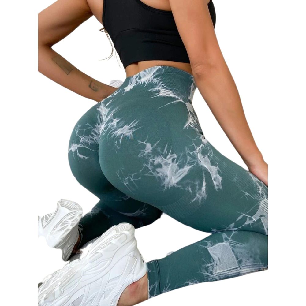 Calzas Leggings Push Up Sukha Verde image number 1.0