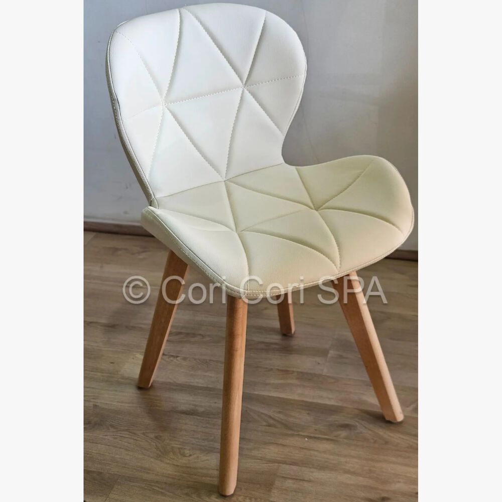 Comedor Mesa Warwick 100cm + 4 Sillas Mariposa Wood Beige image number 2.0
