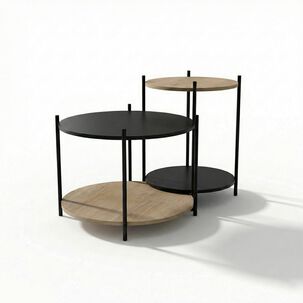 Set 2 Mesas Living Home Mobili Krav