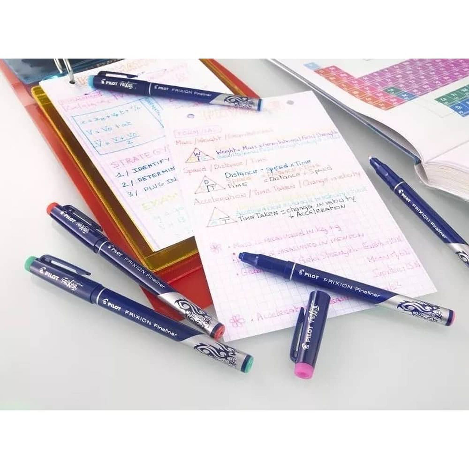 Set De Lapices Pilot Frixion Fineliner X 12 Unidades image number 6.0