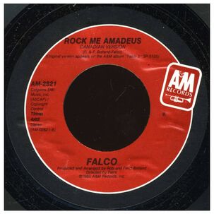 Falco - Rock Me Amadeus | 7" Single Usado