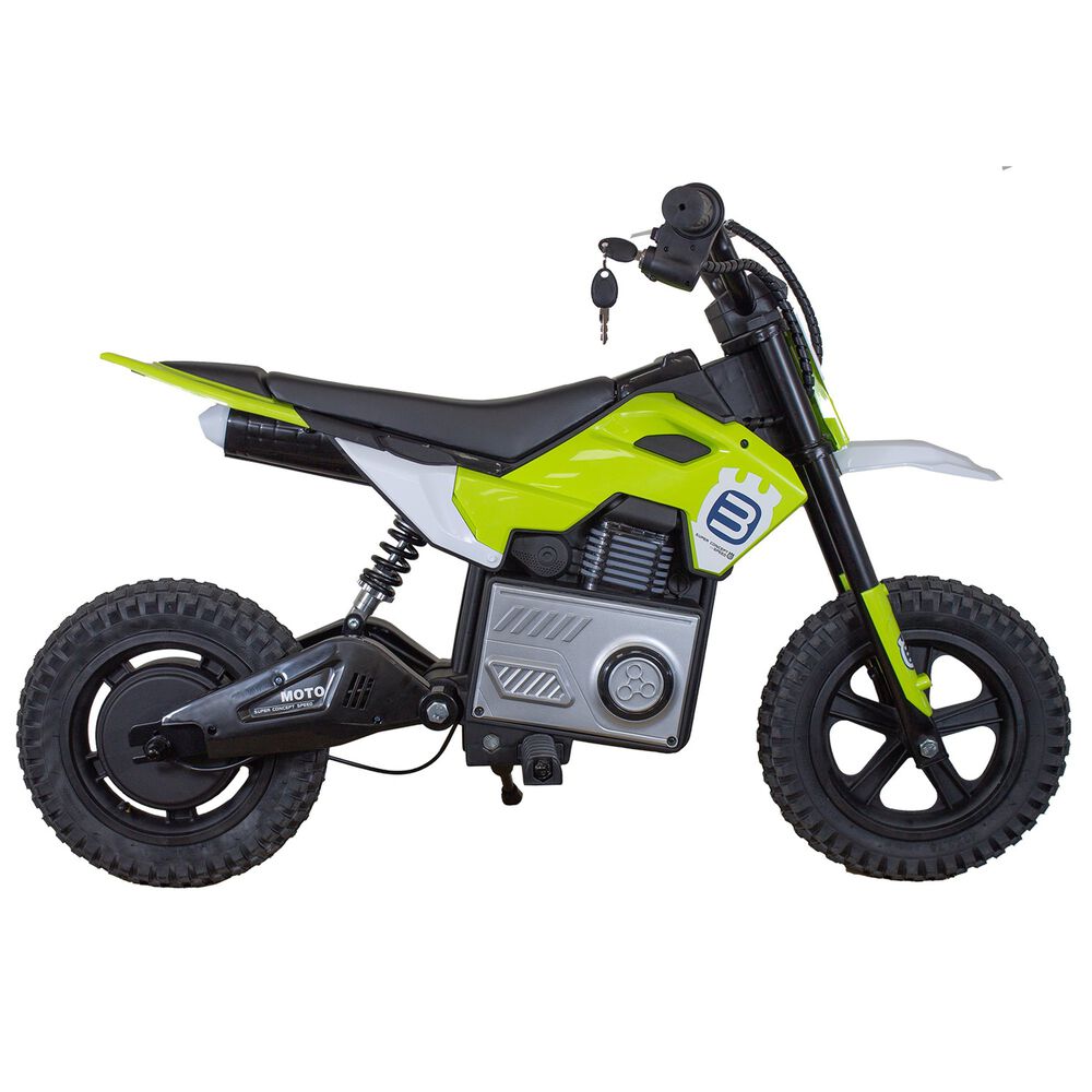 Moto El&eacute;ctrica Minicross 24v Ni&ntilde;os Y Ni&ntilde;as Infantil Verde image number 2.0