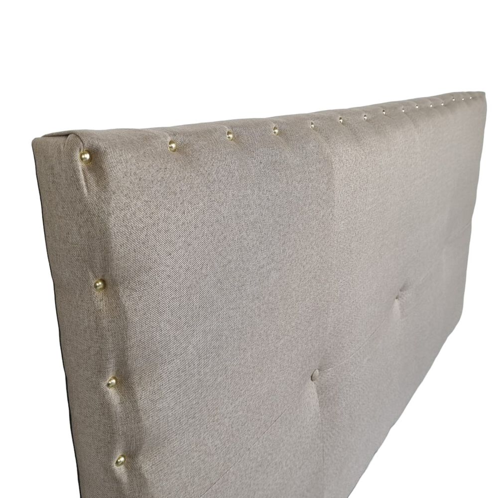 Cama Europea King Lino Beige image number 3.0