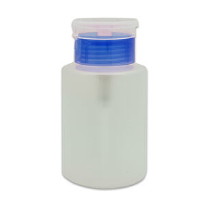 Botella Dispensadora De Quitaesmalte Azul 150 Ml