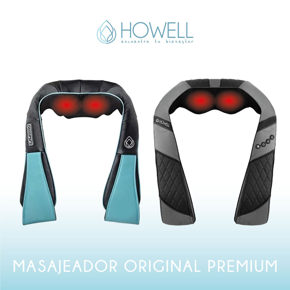 Masajeador De Cuello Espalda Howell Cervical V4 Celeste image number 4.0